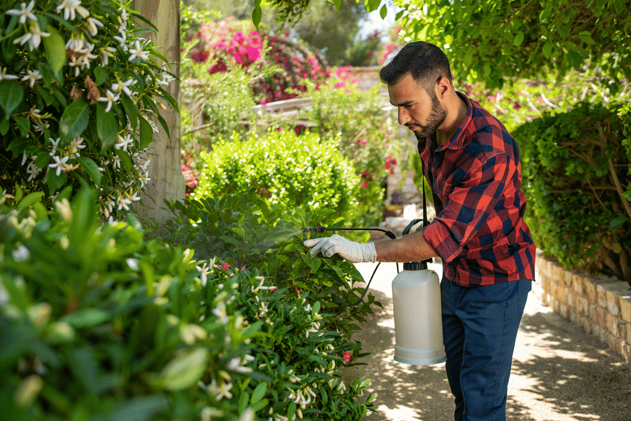 הדברה בגינה ראשלצ
