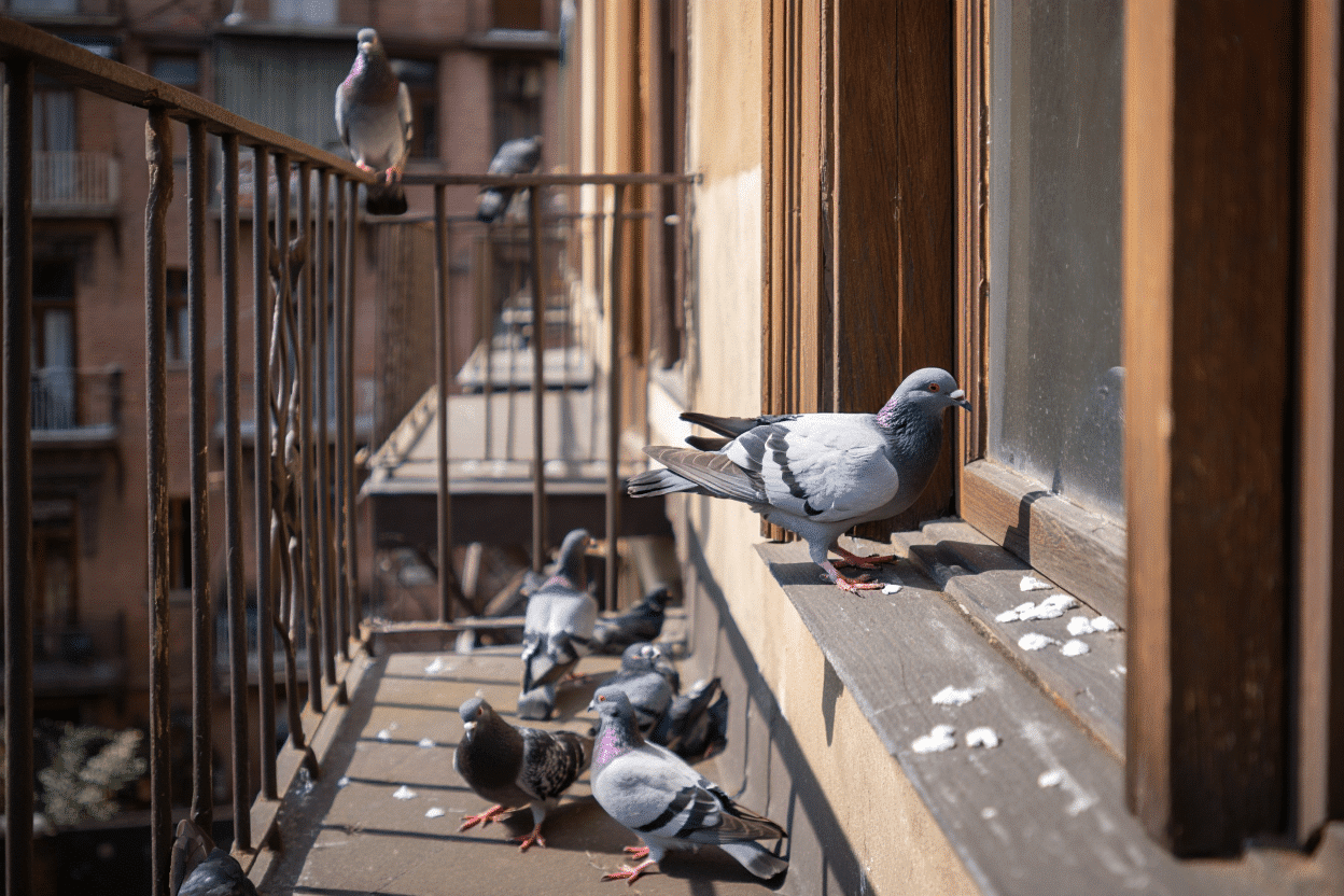 האם יונים מעבירות מחלות