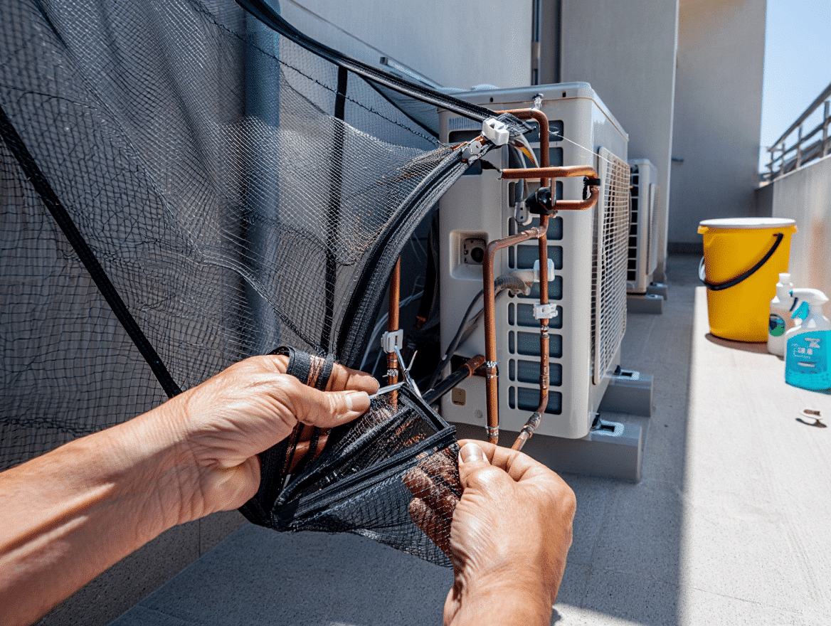 יונים במסתור כביסה טבע הדברות