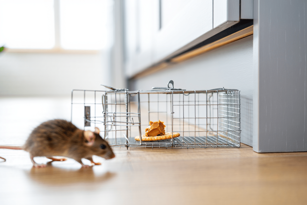 איך תופסים חולדה