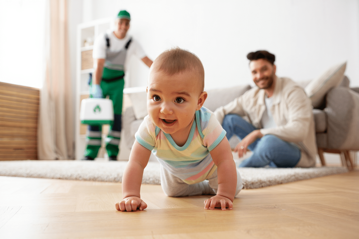 הדברה בטוחה לתינוקות