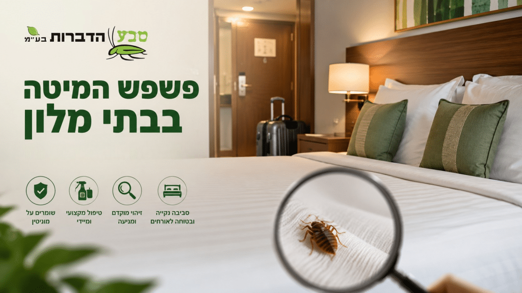 פשפש המיטה בבתי מלון