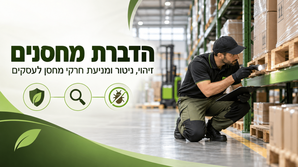 הדברת מחסנים